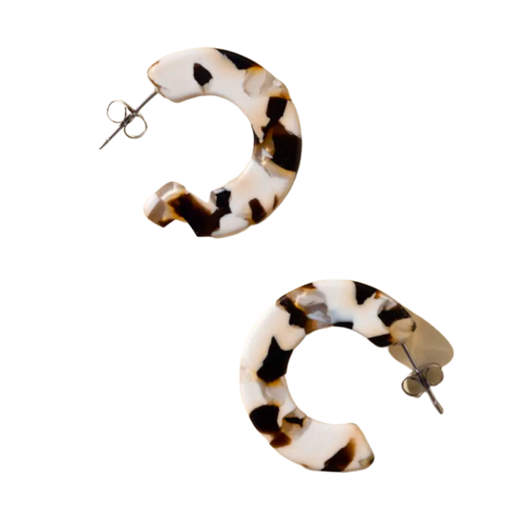 Ray Hoop Earrings