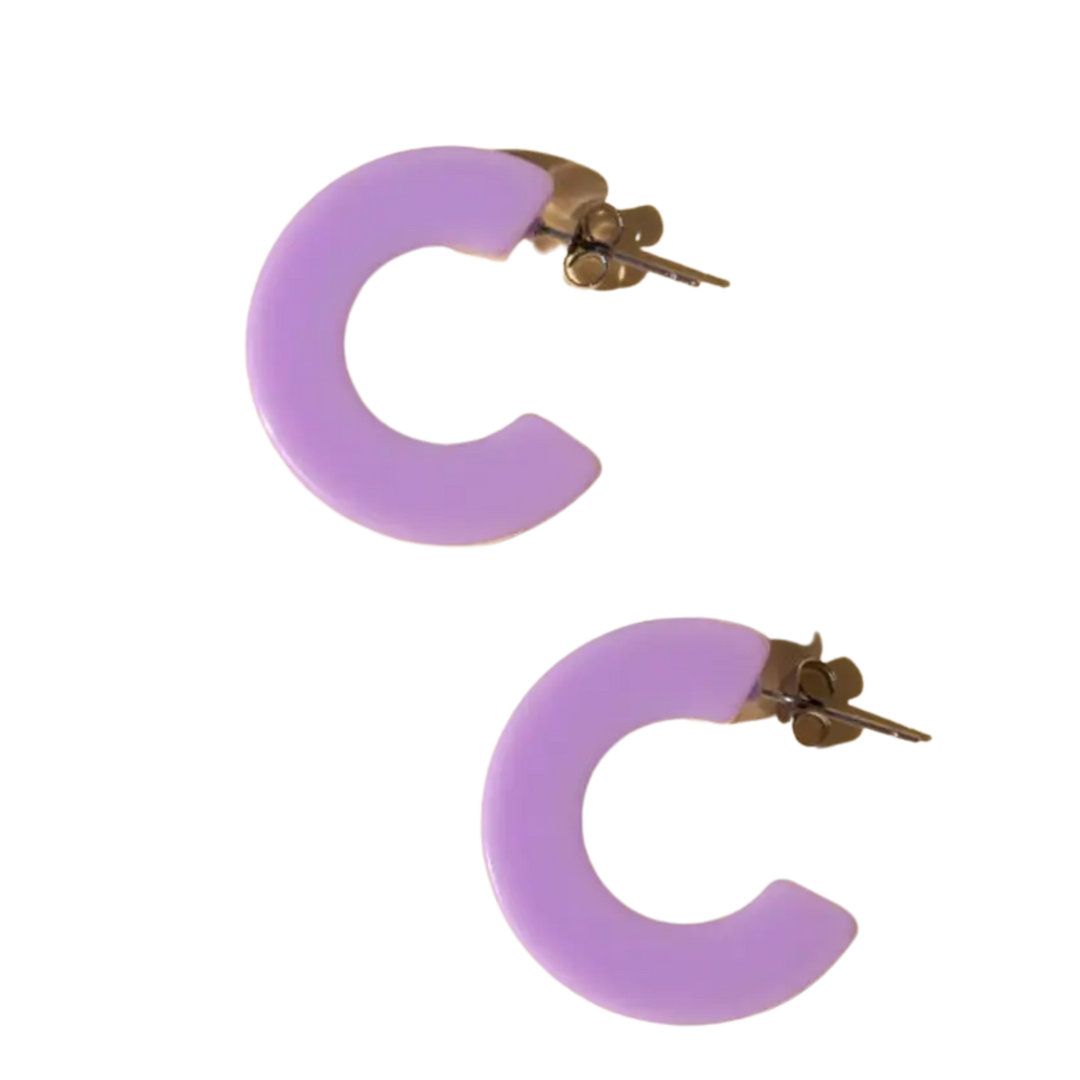 Ray Hoop Earrings