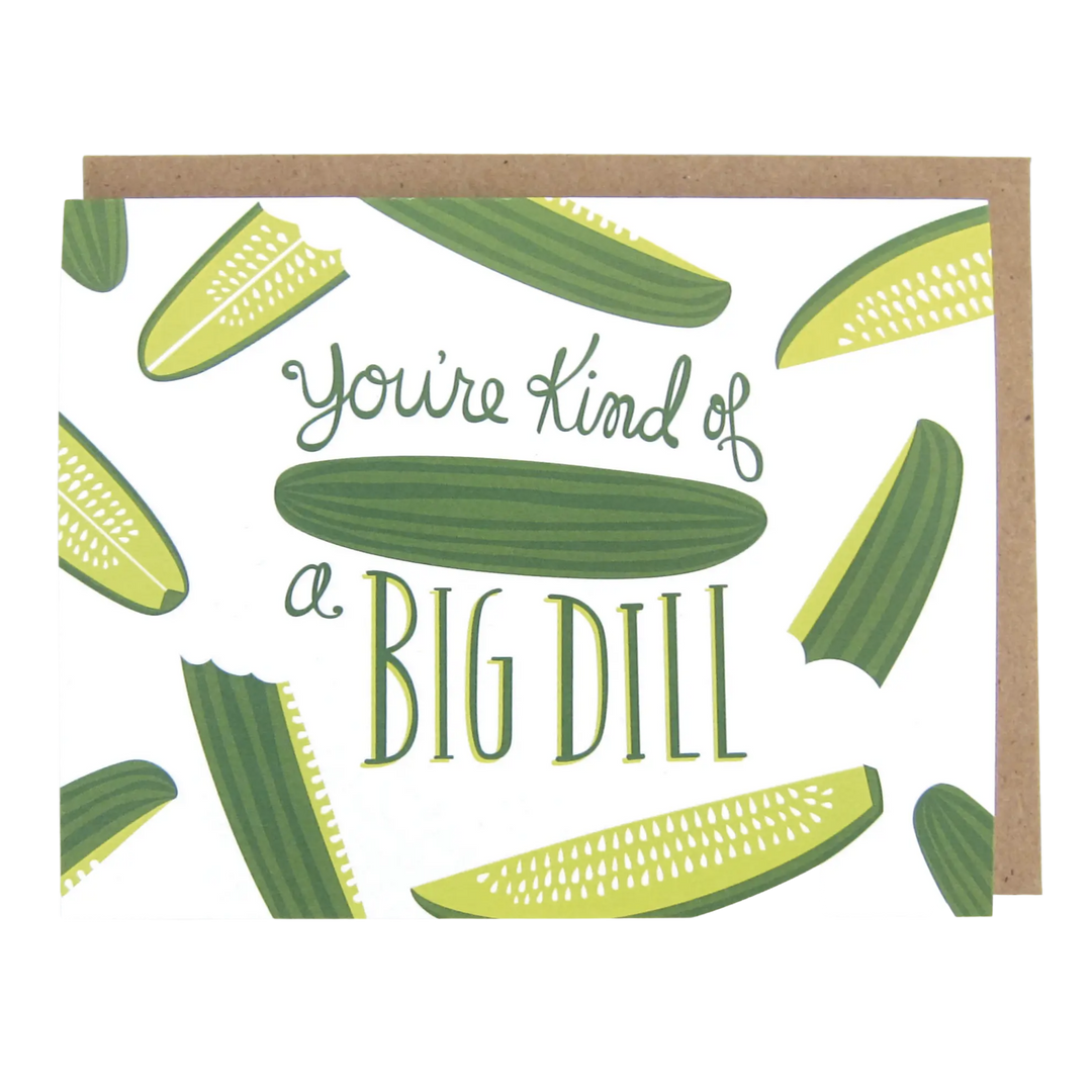 Big Dill Pickle Card