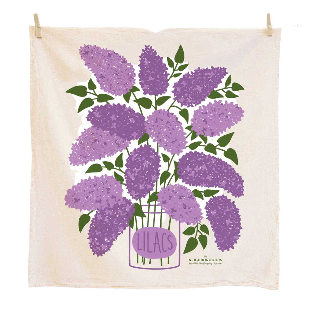 Lilac Dish Towel