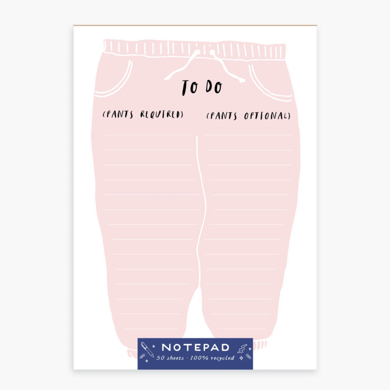 Pants Notepad