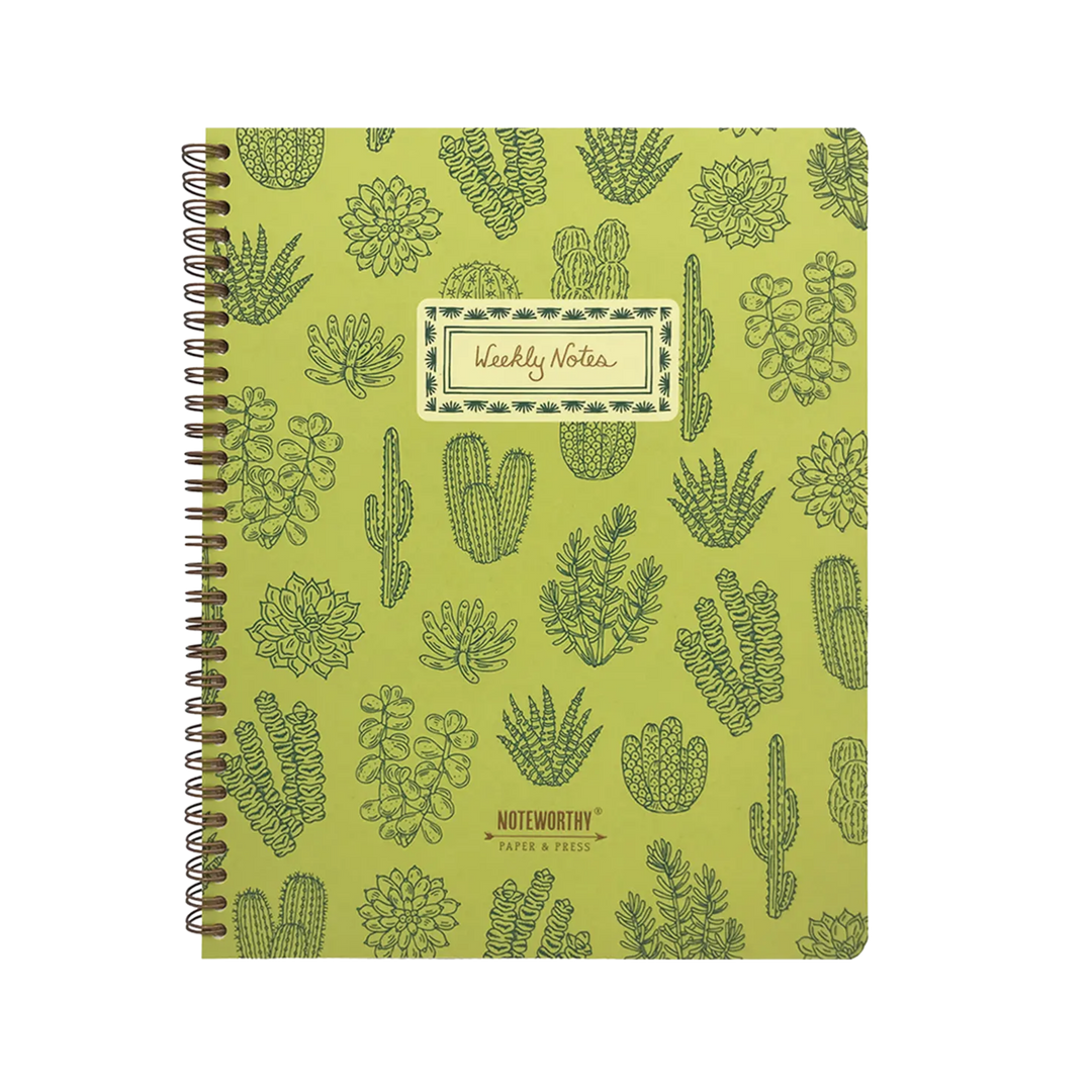 Cactus Weekly Fill-In Planner