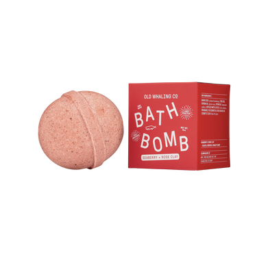 Seaberry + Rose Clay Bath Bomb