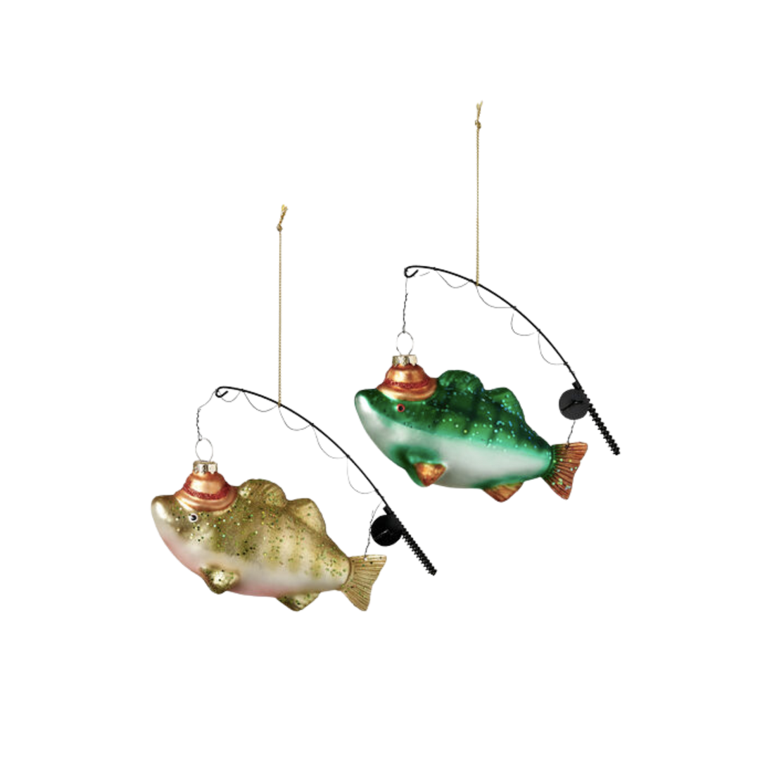 Fish on a Line Ornament
