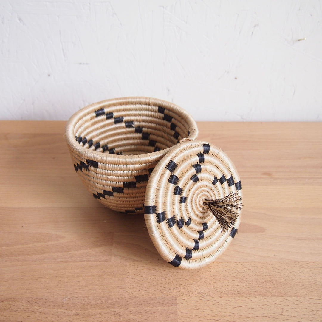 Tanga Mini Lidded Basket