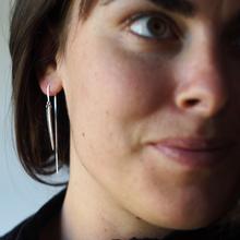 Tine Earrings - Silver