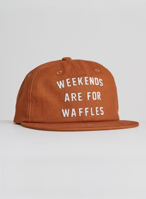 Weekends Are For Waffles Strapback hat
