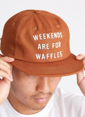 Weekends Are For Waffles Strapback hat