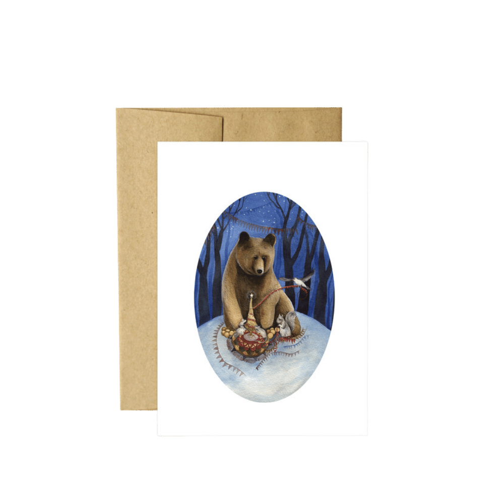 Woodland Holiday - Greeting Card