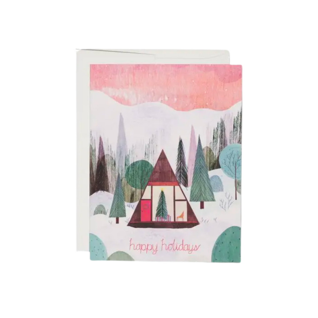 Modern Cabin Holiday Card - Boxed Set
