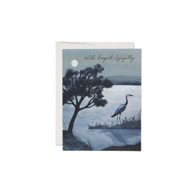 Blue Heron Card