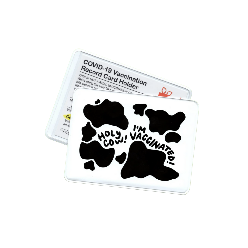Holy Cow! Vaccination Card Holder