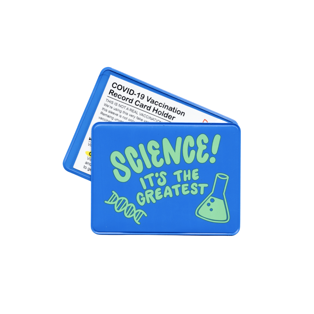 Science! Vaccination Card Holder