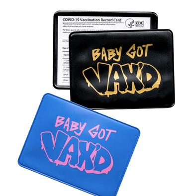 Baby Got Vax'd! Vaccination Card Holder