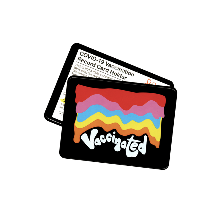 Groovy Vaccination Card Holder