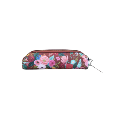 Garden Party Long Cosmetic Pouch