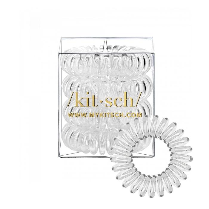 Transparent Hair Coils- Set of 4