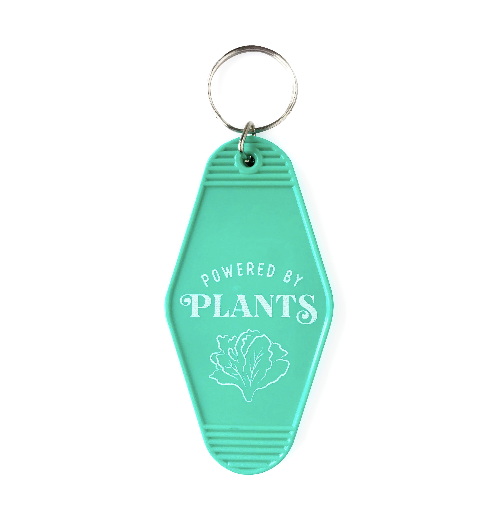 Powered By Plants Key Ring