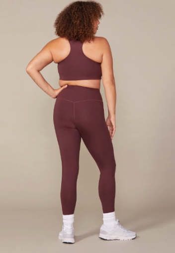 Compressive High-Rise Legging in Cocoa