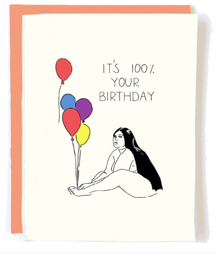 Lizzo Birthday card