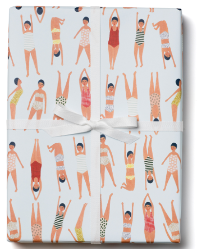 Swimmers Gift Wrap
