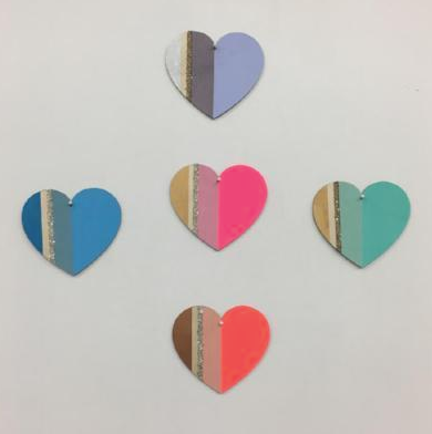 Heart Wall Charm - Assorted