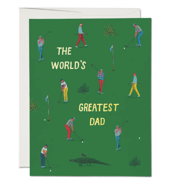 Golf Dad Father's Day Card