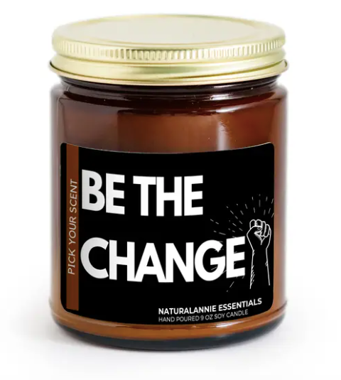 Be The Change! Soy Candle 9oz--Chili Pepper and Mandarin