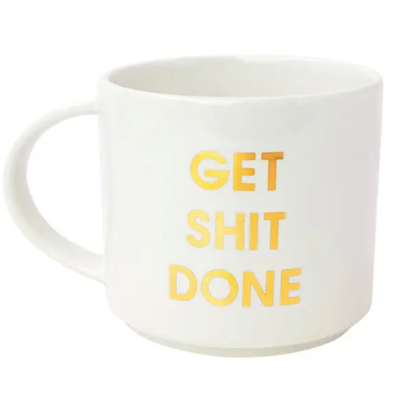 Get Shit Done Stackable Mug