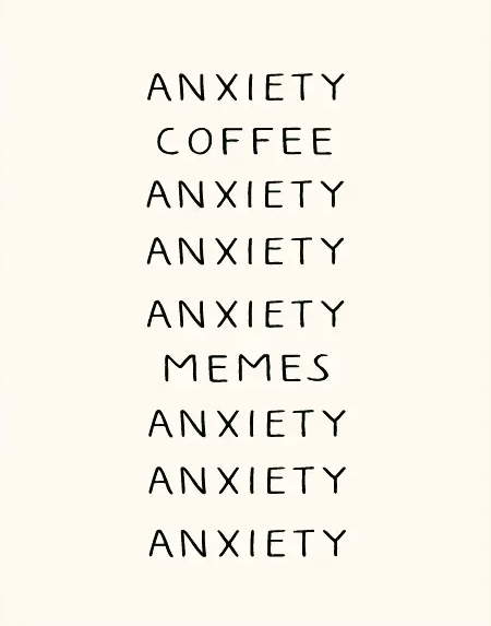 Anxiety Print