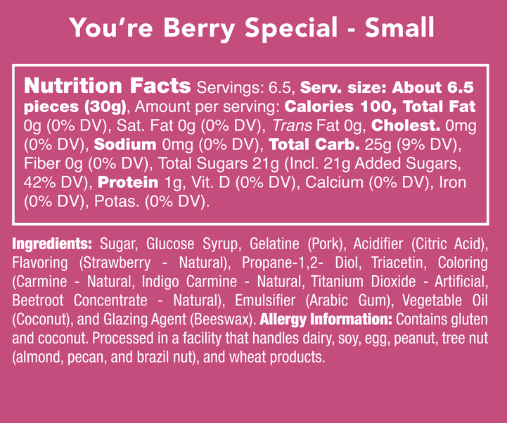 You're Berry Special Gummy Drops