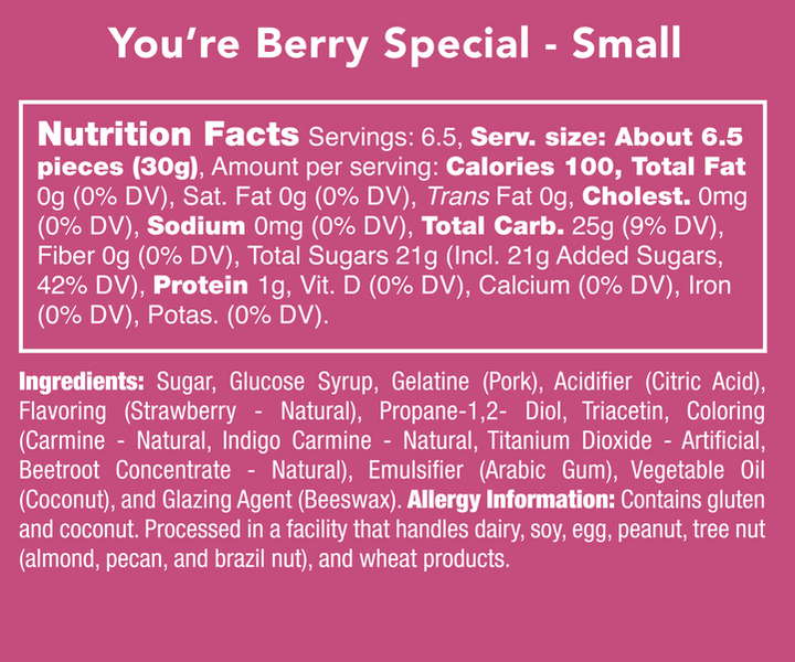 You're Berry Special Gummy Drops