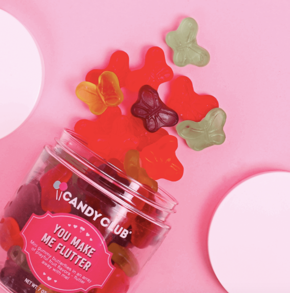 You Make Me Flutter Gummy Butterflies
