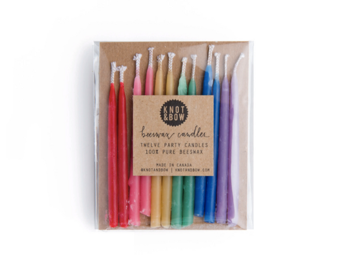 Beeswax Birthday Candles
