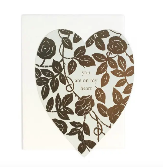 You are on My Heart Card