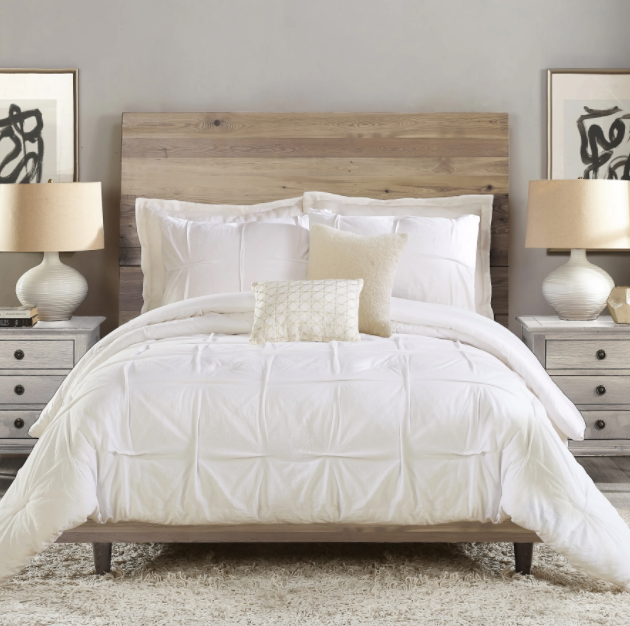Washed Texture 5-Piece Comforter Set by Ayesha Curry