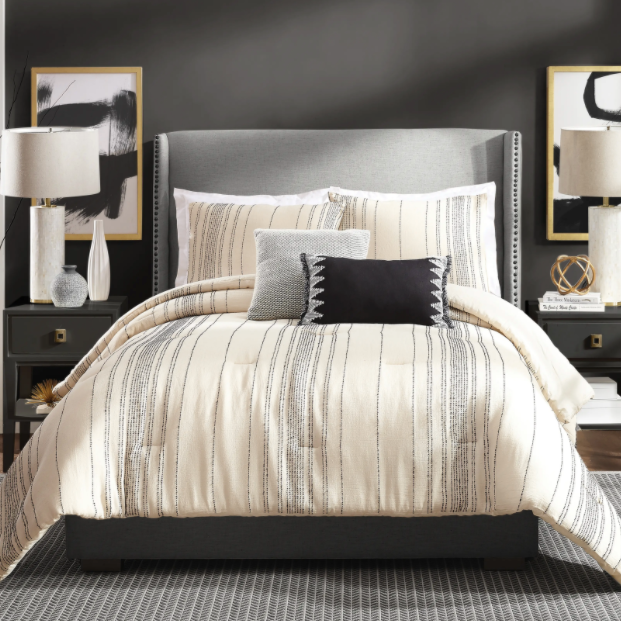 Slate 3 Piece Comforter Set by Ayesha Curry