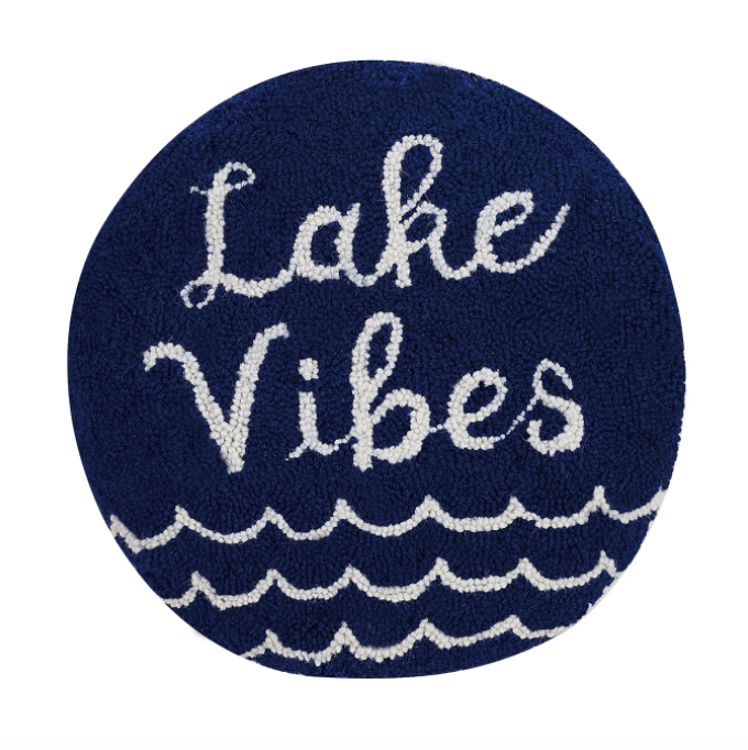 Lake Vibes Hook Pillow