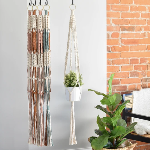Handmade "Ashley" Macrame Plant Hanger