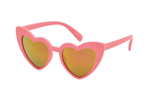 Kid's Heart-Shaped Sunglasses