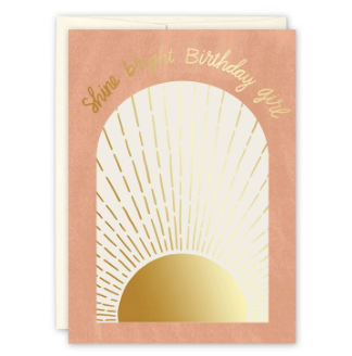 Shine Bright Birthday Card