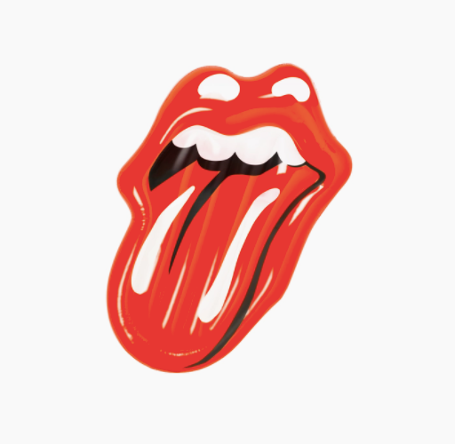 Rolling Stones Lips Deluxe Lie-On Float