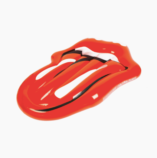 Rolling Stones Lips Deluxe Lie-On Float