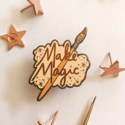 Make Magic Enamel Pin