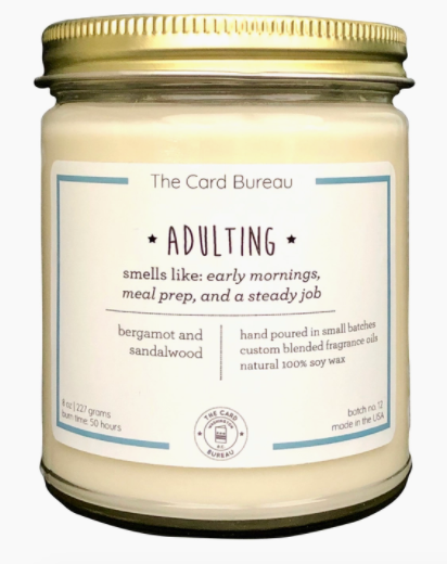 8oz Adulting Soy Candle