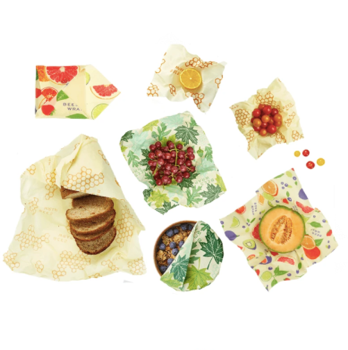 Variety Pack 7 Bee's Wrap - Honeycomb, Fresh Fruit & Forest Floor