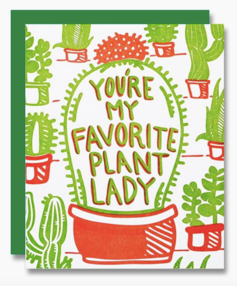 Plant Lady Card