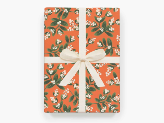 Mistletoe Wrapping Sheets