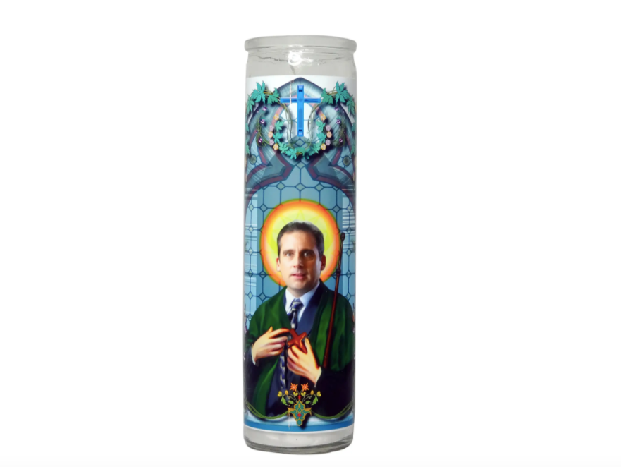Michael Scott Prayer Candle