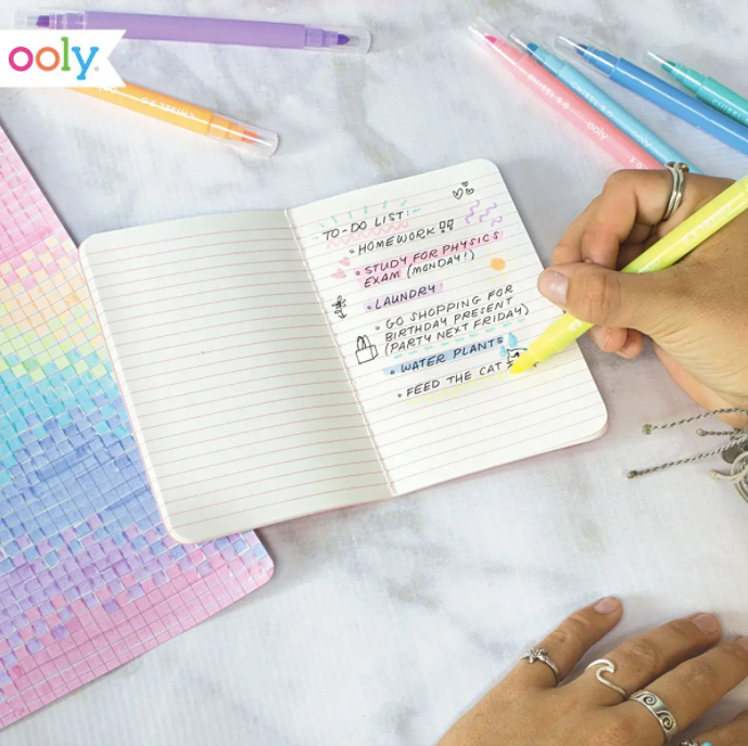 Pastel Liner Double-Ended Markers